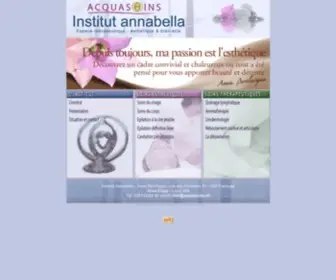 Acquasoins.ch(Genève) Screenshot