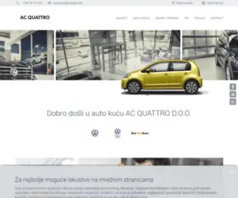 Acquattro.ba(AC QUATTRO D.O.O) Screenshot