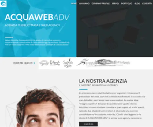 Acquawebadv.it(Acquaweb ADV) Screenshot