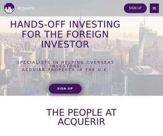 Acquerir.co.uk(Acquerir) Screenshot