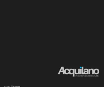 Acquilano.com(We listen) Screenshot