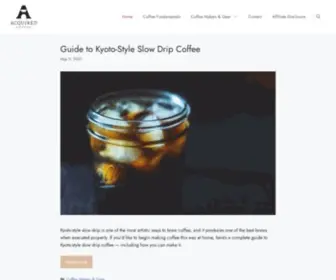 Acquiredcoffee.com(Acquired Coffee) Screenshot