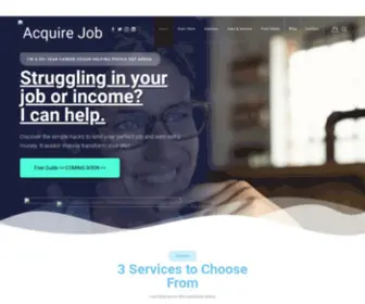 Acquirejob.com(Acquire Job) Screenshot