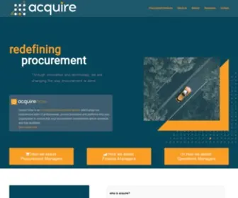 Acquireprocure.com(Procurement Consultants &amp; On Demand Procurement Services) Screenshot