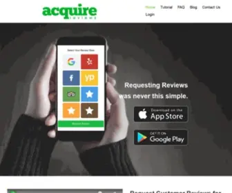 Acquirereviews.com(Acquire Reviews) Screenshot