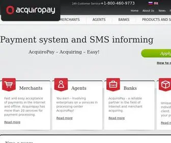 Acquiropay.com(Компания ООО "МФР") Screenshot