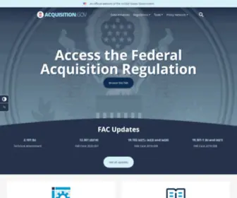 Acquisition.gov(Acquisition) Screenshot