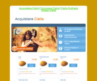 Acquiste-RX.online(Dove acquistare Cialis d'Italia. Tadalafil) Screenshot