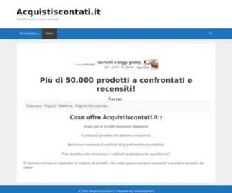 Acquistiscontati.it(Acquistiscontati) Screenshot