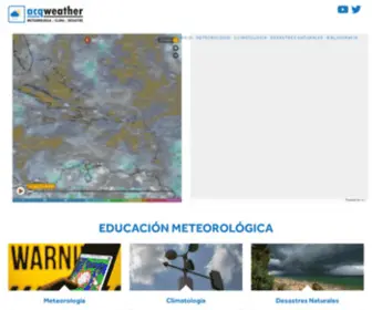 Acqweather.com(Meteorología) Screenshot