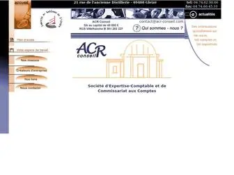 ACR-Conseil.com(ACR Conseil) Screenshot
