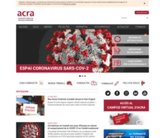 Acra.cat(Organització) Screenshot