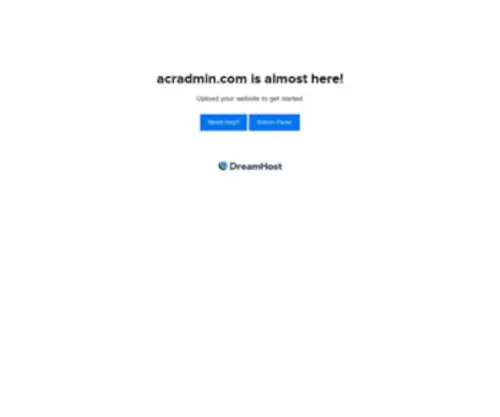 Acradmin.com(Acradmin) Screenshot