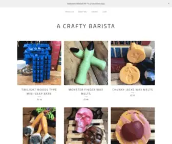 Acraftybarista.com(A Crafty Barista) Screenshot