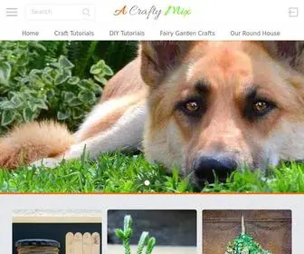 Acraftymix.com(A Crafty Mix) Screenshot