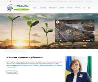 Acreditare.md(Centrul Național de Acreditare) Screenshot