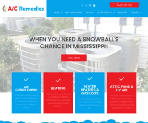 Acremedies.com(AC Remedies) Screenshot
