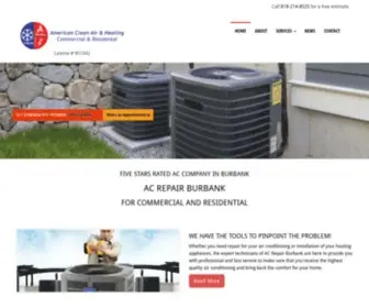 Acrepairburbank.co(AC Repair Burbank) Screenshot