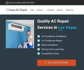 Acrepairlasvegasnv.net(AC Repair Las Vegas NV) Screenshot