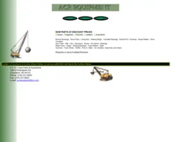 Acrequipment.com(Acrequipment) Screenshot