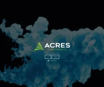 Acrescannabis.com(Acres Cannabis) Screenshot