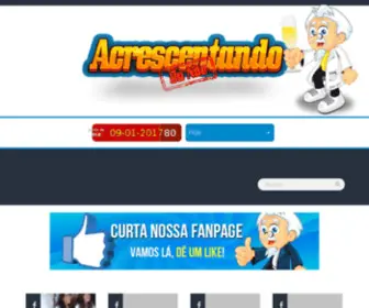 Acrescentando.com.br(Acrescentando) Screenshot