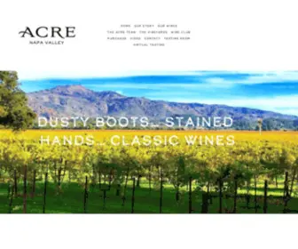 Acrewines.com(Acre Wines) Screenshot