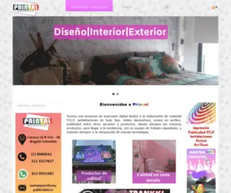 Acrilicosypublicidad.co(Acrilicos y publicidad) Screenshot