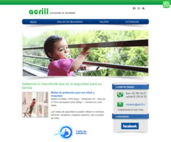 Acrill.cl(Soluciones en Seguridad) Screenshot