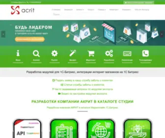 Acrit-Studio.ru(С 2006 года Веб) Screenshot