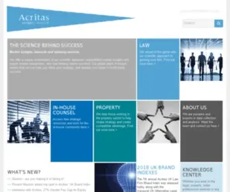 Acritas.com(Leadership and Benchmarking) Screenshot