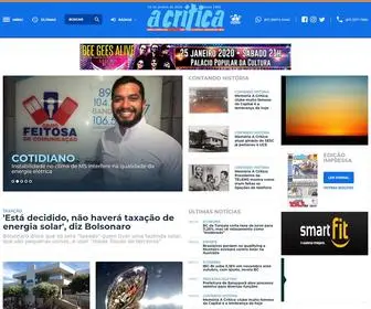 Acritica.net(A Crítica de Campo Grande) Screenshot