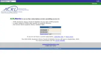 Acrlmetrics.com(Continuous improvement) Screenshot