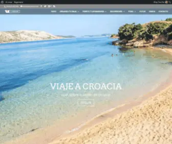 Acroacia.com(Guia de viaje y turismo de Croacia) Screenshot