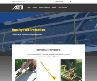 Acrobuildingsystems.com(Acro Metal Stamping) Screenshot