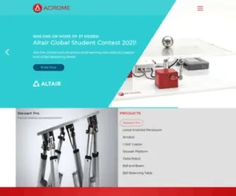 Acrome.net(Acrome Robotics) Screenshot