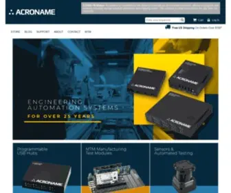 Acroname.com(Acroname) Screenshot
