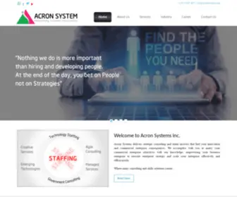 Acronsystem.com(Acron Systems Inc) Screenshot