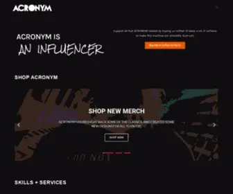 Acronymofficial.com(ACRONYMIS.COM HOME) Screenshot