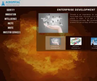 Acropetal.com(IP Development) Screenshot