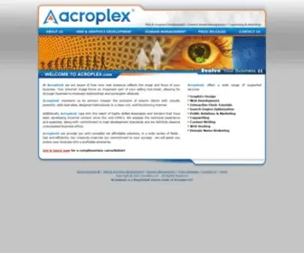 Acroplex.com(Acroplex®) Screenshot