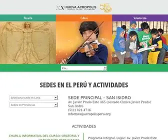 Acropolisperu.org(Nueva Acr) Screenshot