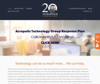 Acropolistech.com(IT Support in St) Screenshot