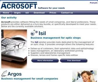 Acrosoft.be(Acrosoft) Screenshot