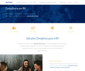 Across.com.br(Consultoria em RH) Screenshot