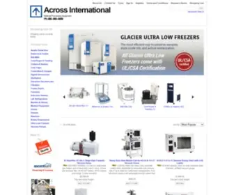 Acrossinternational.com(Vacuum & Forced Air Drying Ovens) Screenshot