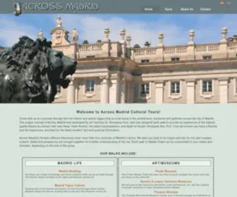 Acrossmadrid.com(Across Madrid Tours) Screenshot