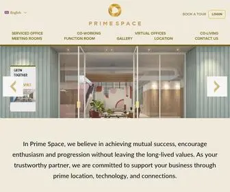 Acrprimespace.com(Prime Space) Screenshot