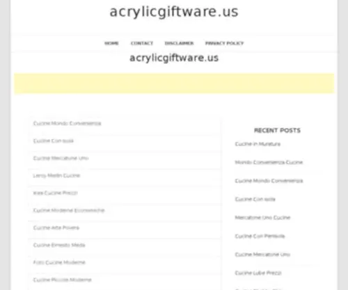 AcrylicGiftware.us(AcrylicGiftware) Screenshot