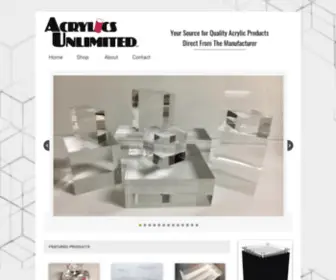 Acrylicsunlimited.com(Acrylicsunlimited) Screenshot